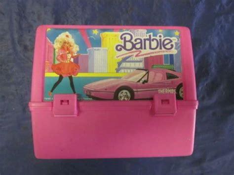 Barbie Plastic Lunchbox Lunch Box Kit With Thermos By Canadian Thermos Products In 2020 Lunch