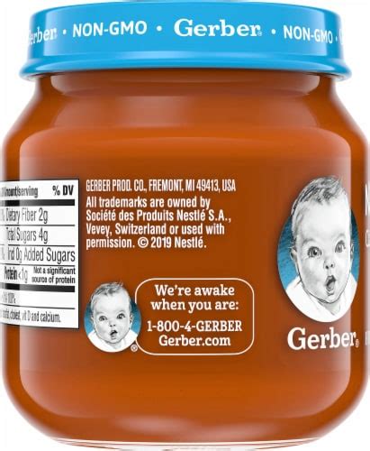 Baby food combinations with carrots. Ralphs - Gerber 2nd Foods Natural Carrot Stage 2 Baby Food ...