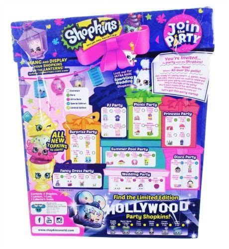 Shopkins Season 7 Join The Party Playset 8 Piece 1 Count Smiths