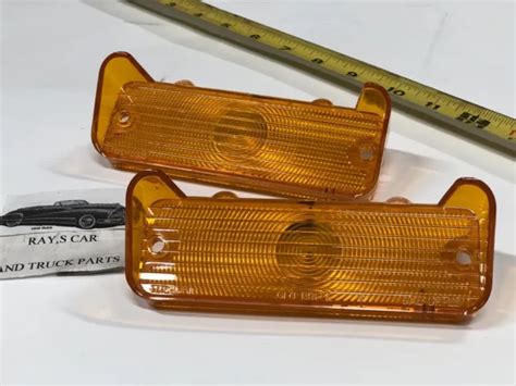 New Replacement 1966 Chevrolet Impala Bel Air Biscayne Amber Park Light