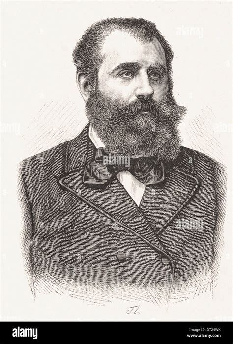 France Portrait Of Robert Mitcheil French Engraving Xix Th Century Hi
