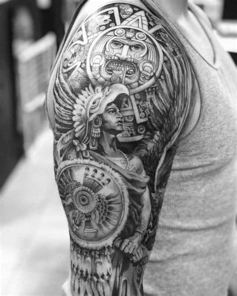 aztec tattoo best tattoo ideas gallery aztec tattoos sleeve mayan tattoos aztec tattoo