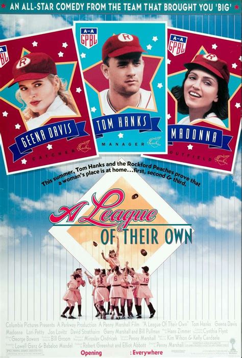 A League Of Their Own In Movie Posters Classic Movie Posters League