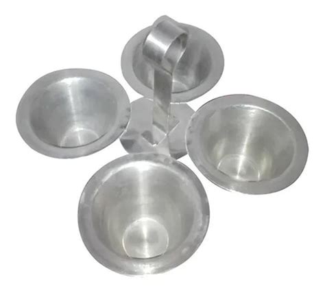 Salsera 4 Pzs De Acero Inoxidable Ideal Restaurante Mayoreo | Mercado Libre