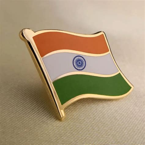 Indian Flag Pin Mx