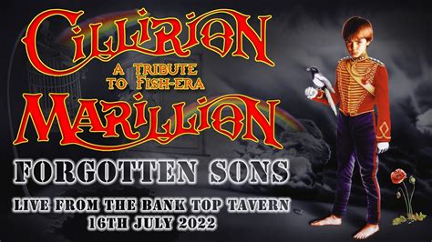 Cillirion A Tribute To Fish Era Marillion Forgotten Sons Live At