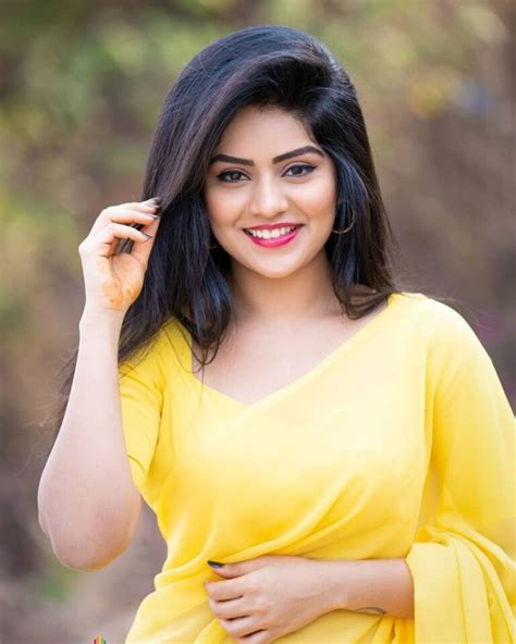megha shetty in yellow saree photoshoot south indian actress beautiful smile beautiful models