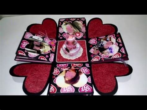 See more ideas about diy gifts, diy gifts for girlfriend, gifts. Explosion box for girlfriend / birthday box / diy ...