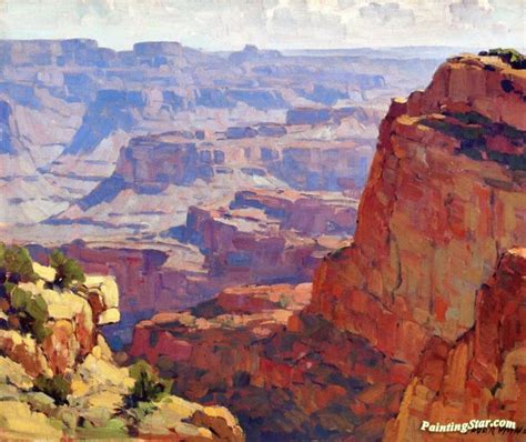 South Rim Grand Canyon Artwork By Edgar Alwyn Payne Oil Painting And Art