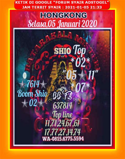 bocoran hk keramat