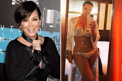 kris jenner 61 shows off her incredible beach body in this sexy bikini snap