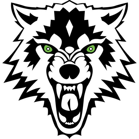 Wolf, gray wolf logo decal sticker, wolf, white, animals png. Hockey clipart drawing, Hockey drawing Transparent FREE ...