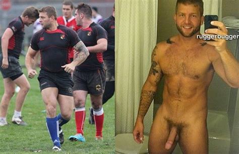 Naked Rugby Players Cumception