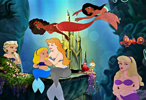 Mermaids Set Disney Crossover Photo Fanpop