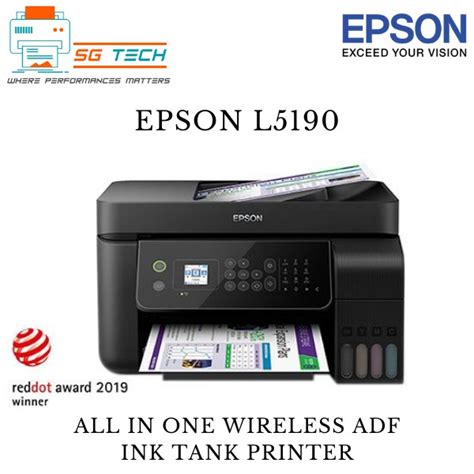 Epson Ecotank L5290 A4 Wi Fi All In One Ink Tank Printer With Adf Mtech