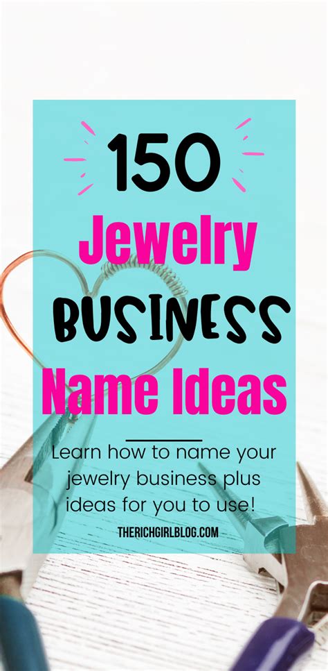 Creative Jewelry Business Name Ideas And Suggestions For You In