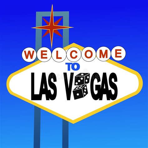 Welcome To Las Vegas Sign Stock Vector Illustration Of Lights 14618407
