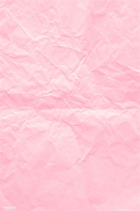 Crumpled Paper Background Paper Background Texture Pink Background