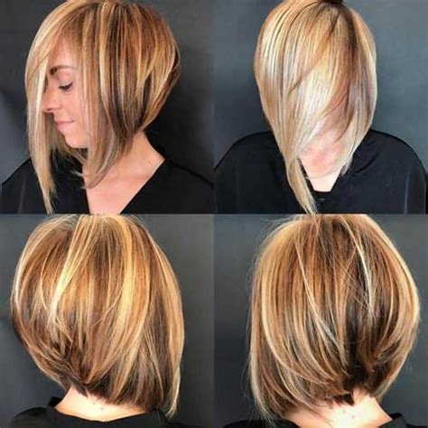 Stacked graduation example, graduated haircut. 2017s Latest Trend Graduated Bob Haircuts | The Best Short ...