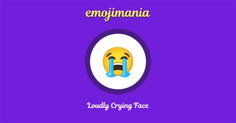 😭 Loudly Crying Face Emoji Copy And Paste Emojimania