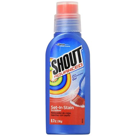 Shout Advanced Ultra Concentrated Gel Laundry Stain Remover 87 Oz