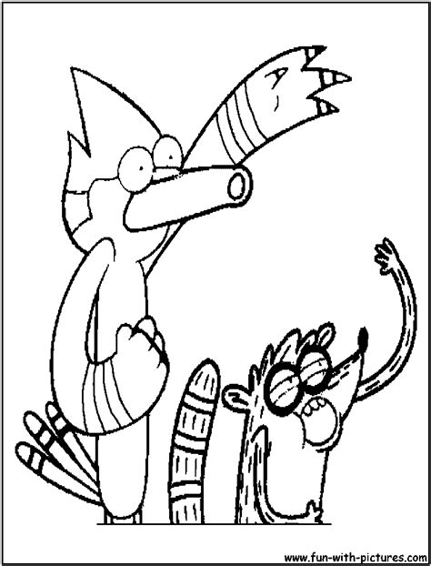 For boys and girls, kids and adults, teenagers and toddlers, preschoolers and older kids at school. Regularshow Coloring Page