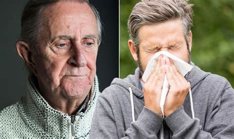 Parkinsons Disease Symptoms Signs Of The Brain Condition Include Having A Runny Nose Express