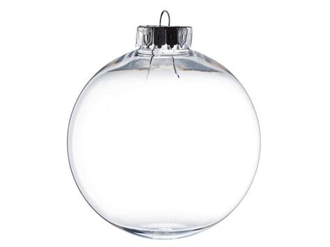 Ornament Clear Transparency Transparent Clear Christmas Ornaments