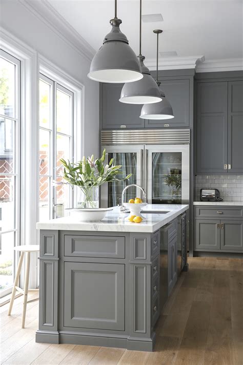 Please bear in mind that not all blind types (for example wooden blinds) would be suitable a humid. The Only Shade of Gray - Cool Kitchen Ideas - Lonny