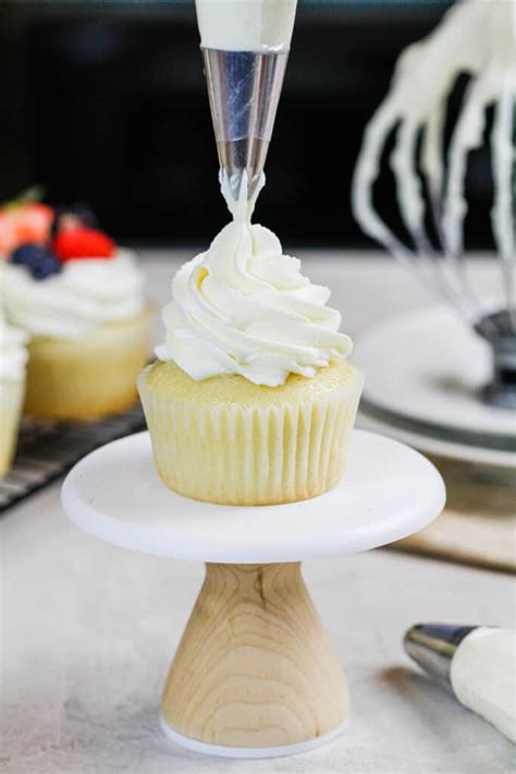 Whipped Cream Frosting With Cream Cheese Stable And Perfectly Sweet