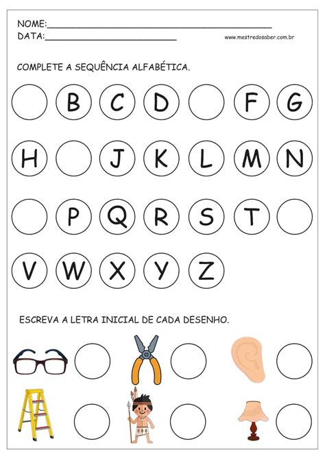 Pin De Hilda M Em LECTOESCRITURA Atividades Com O Alfabeto