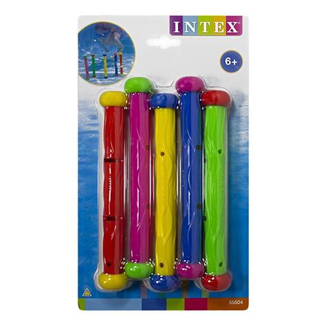 Wholesale Intex Underwater Play Sticks Pack Of 5 Accessories Weiner