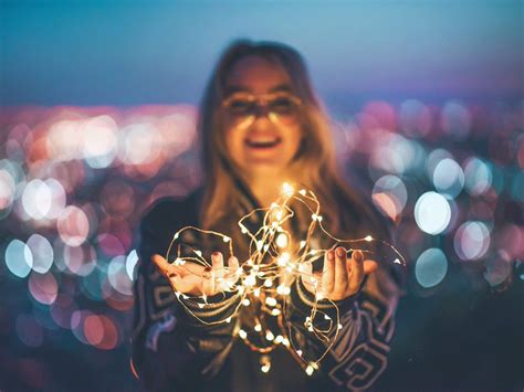 Creative fairy light portrait photography. Brandon Woelfel (@Brandonwoelfel) | Twitter | Bokeh ...