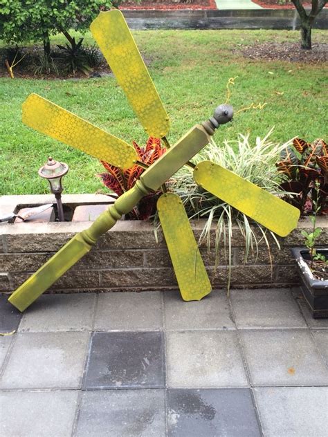 Just Finished My Dragonfly Made From Ceiling Fan Blades Ceiling Fan