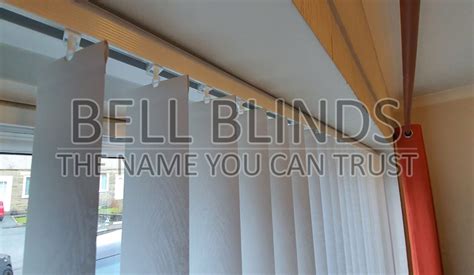 Wipebale Blackout Chainless Vertical Blinds Bell Blinds