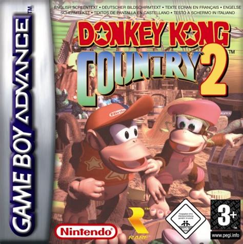 Donkey Kong Country 2 Diddys Kong Quest Nintendo Gba