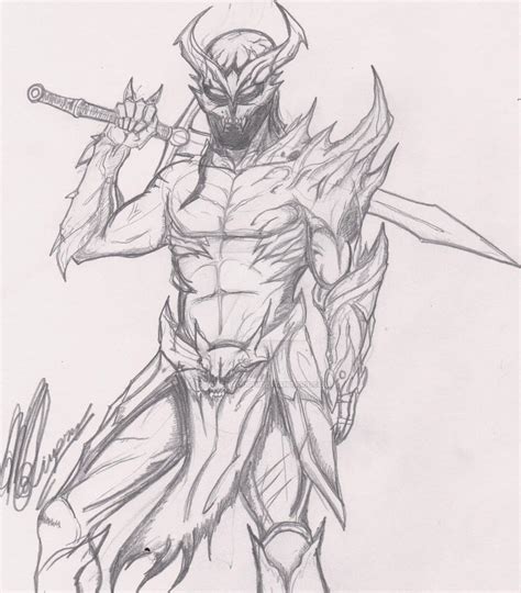 Demon Knight By Tearthrough On Deviantart