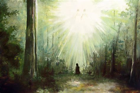 Sacred Grove Painting By Brent Borup Fine Art America