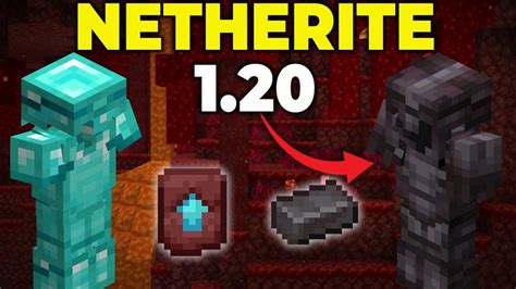 How To Craft Netherite Armor And Tools In Minecraft 120 Creepergg