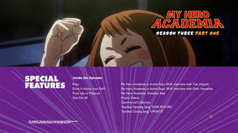 Blu Ray Review My Hero Academia Season 3 Part 1 Animeblurayuk