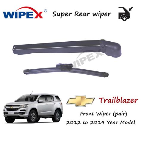 Original Chevrolet Trailblazer Rear Wiper Armblade Set Clean For