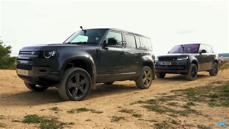 Range Rover Fights Land Rover Defender Are Six Off Road Challenges