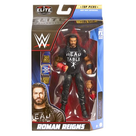 buy roman reigns red gauntlet wwe elite top picks 2023 wave 2 mattel wwe toy wrestling