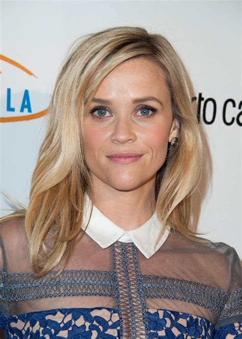 The recipient of various accolades, including an academy award. REESE WITHERSPOON at 2014 Lupus LA Hollywood Bag Ladies ...