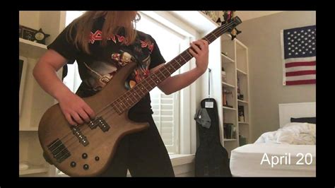 Bass Playing Progress 6 Months Youtube