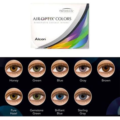 Air Optix Colors Cosmetic Monthly Disposable Contact Lenses Pcs