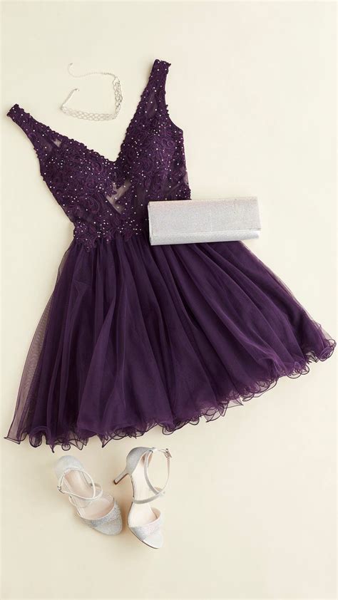 Grad Dresses Bridesmaid Dresses Formal Dresses Dark Purple