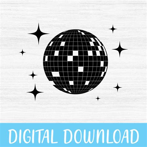 Disco Ball Svg Disco Ball Svg File Disco Ball Png Disco Etsy M Xico