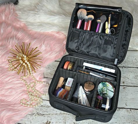 Travel Makeup Bag Essentials Beauty With Lily