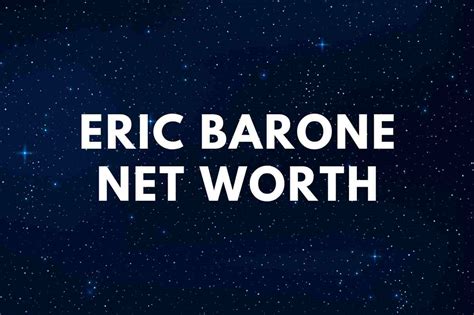 Eric Barone Net Worth 2024 Famous People Today